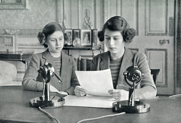 Princess Elizabeth's first broadcast 13th October 1940
