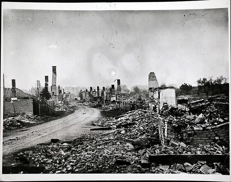 Ypres - ruined street