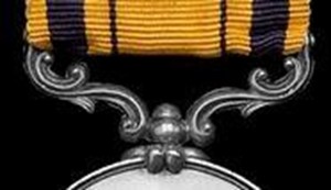 Medal suspender 'ornate' example. 