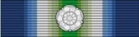 Medal ribbon with attached Rosette