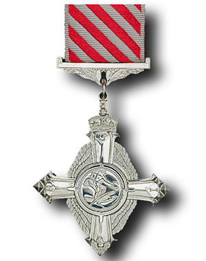 Air Force Cross (AFC) Medal. Credit: ForcesWarRecords