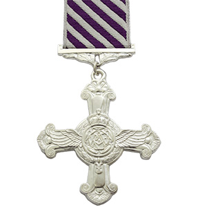 Distinguished Flying Cross (DFC) Medal. Credit: ©Bigbury Mint