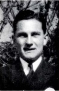 Photo of Peter Bruce Nevill Prentice in civilian clothing. The photograph was associated with his biography in the Watsonian War Record, 1939-1945. The publication contains biographies and photographs of former students of George Watson's College in Edinburgh who died during WWII.