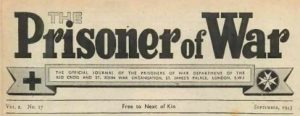 Prisoner of War Magazine, September 1943. From our Historical Documents Library. The front page contains the wording 'Free to Next of Kin'. 